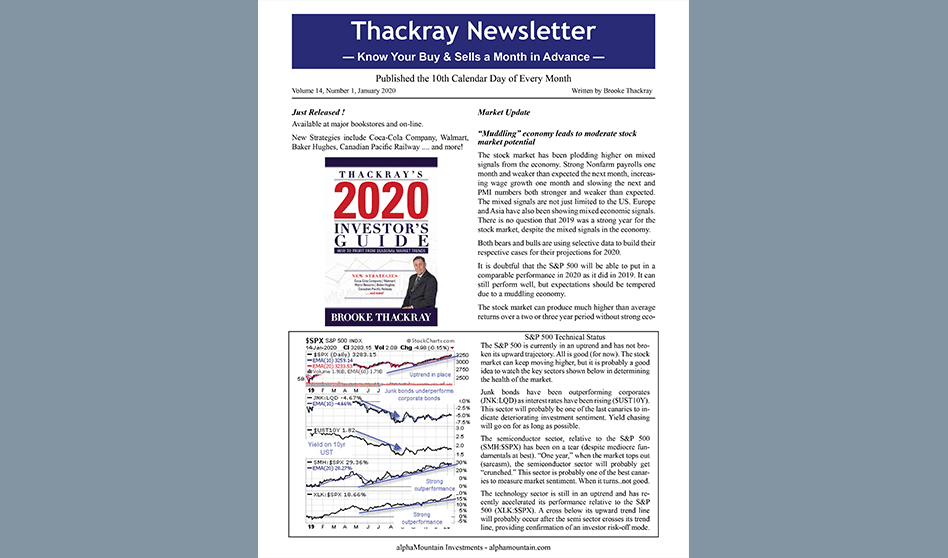 Thackray Newsletter 2020 January