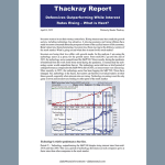 Thackray’s Report- Defensives Outperforming While Interest Rates Rising – What is Next?