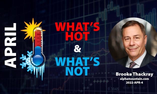 Video – WHAT’S HOT & WHAT’S NOT- APRIL 2022