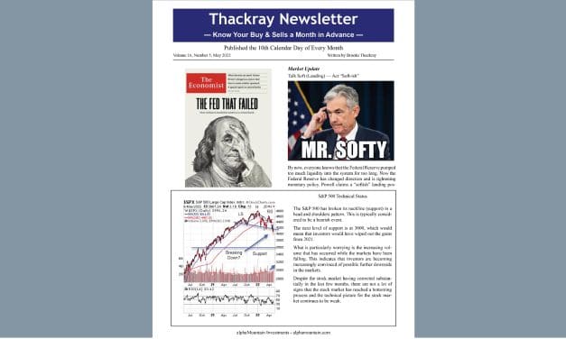 Thackray Newsletter 2022 May