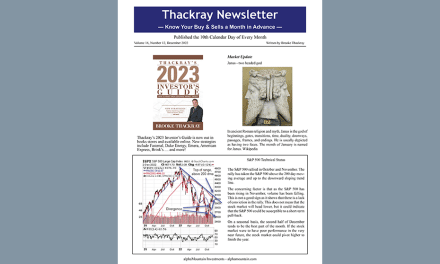 Thackray Newsletter 2022 DECEMBER