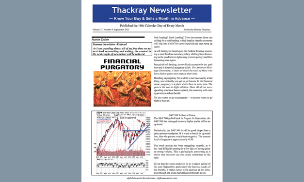 Thackray Newsletter 2023 SEPTEMBER
