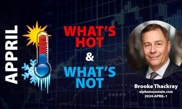 Video – WHAT’S HOT & WHAT’S NOT- APRIL 2024